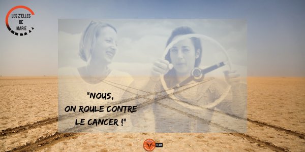 Nous remercions tous ceux qui nous soutiennent dans notre projet du @Rallye_Gazelles objectif👉Rouler pour @ImagineforMargo #enfantssanscancer #roulonscontrelecancer 
leetchi.com/c/les-zelles-d…