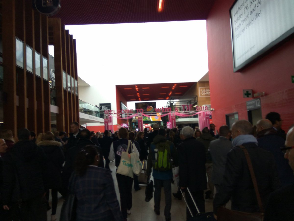 MultiTravelGR's tweet photo. We've started! Come join us!
#WTMLDN #wtm2018 #IdeasArriveHere #Travel #TravelTech #TravelForward https://t.co/ZRpmq8GnTR