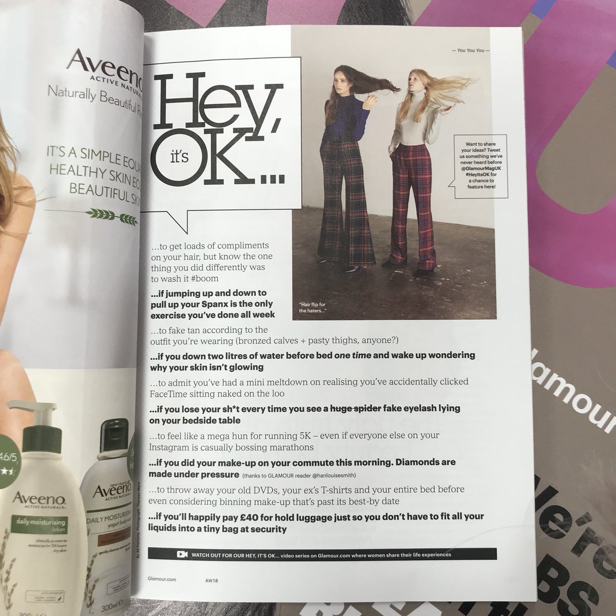 GlamourMagUK's tweet photo. #HeyItsOK to post an old photo of a cocktail so nobody knows you’re spending Saturday night with a face mask on 🤷🏻♀️ Tweet us your funniest #HeyItsOK confessions for a chance to feature in our next print issue! https://t.co/HEFuXKRu9g