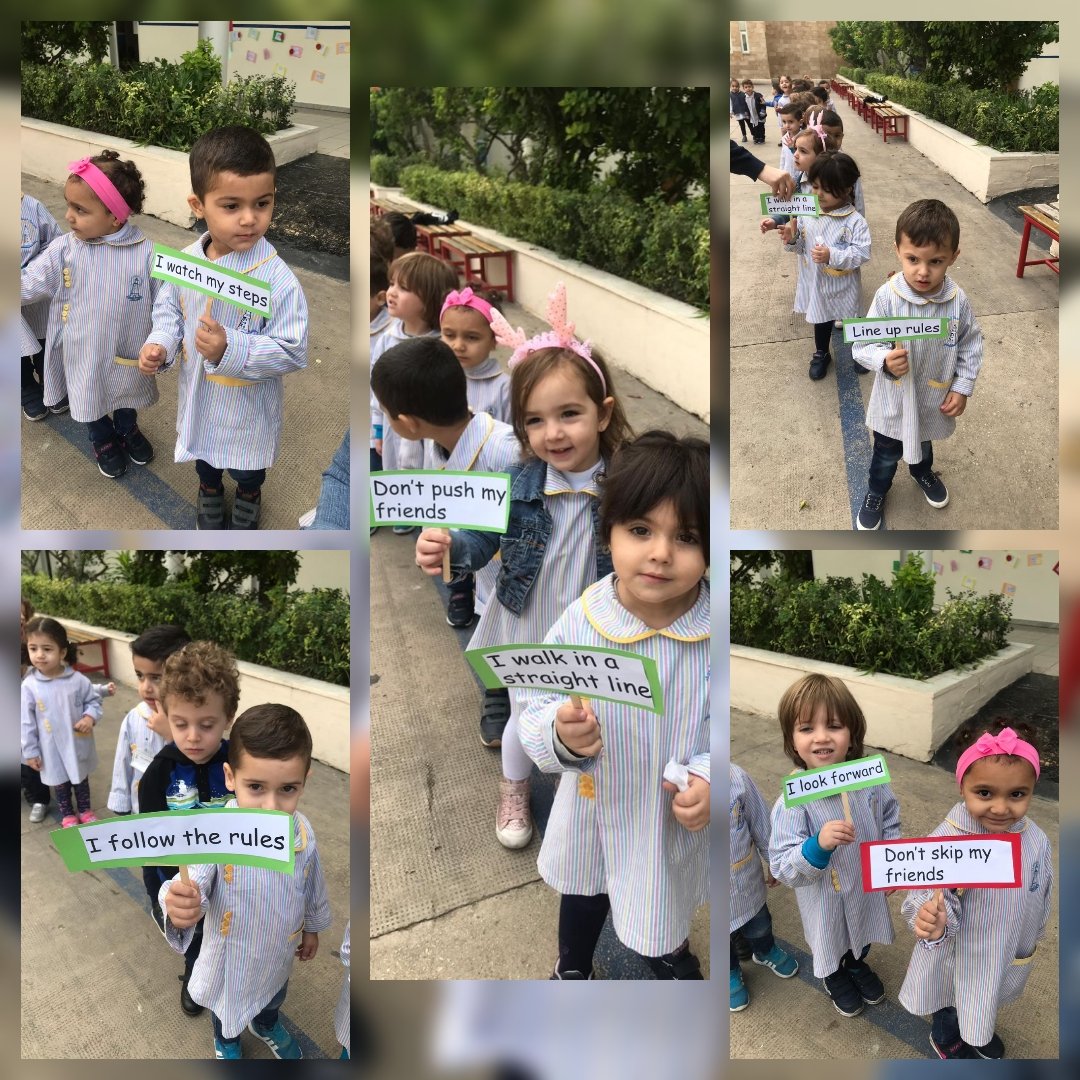Ghania25060931's tweet photo. #Line_up_rules #walk_in_a_straight_line #do_not_push_your_friends #watch_your_steps #look_forward #do_not_skip_your_friends #follow_the_rules #stop_go #KG1B learners @DawhaHighSchool @rovina_fodda @FThaalby https://t.co/0zUm2VGzgo