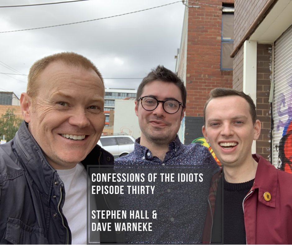 mrsammyp's tweet image. Brand new episode of the podcast is now up with Stephen Hall and @davewarneke . It’s right here: itunes.apple.com/au/podcast/con…
