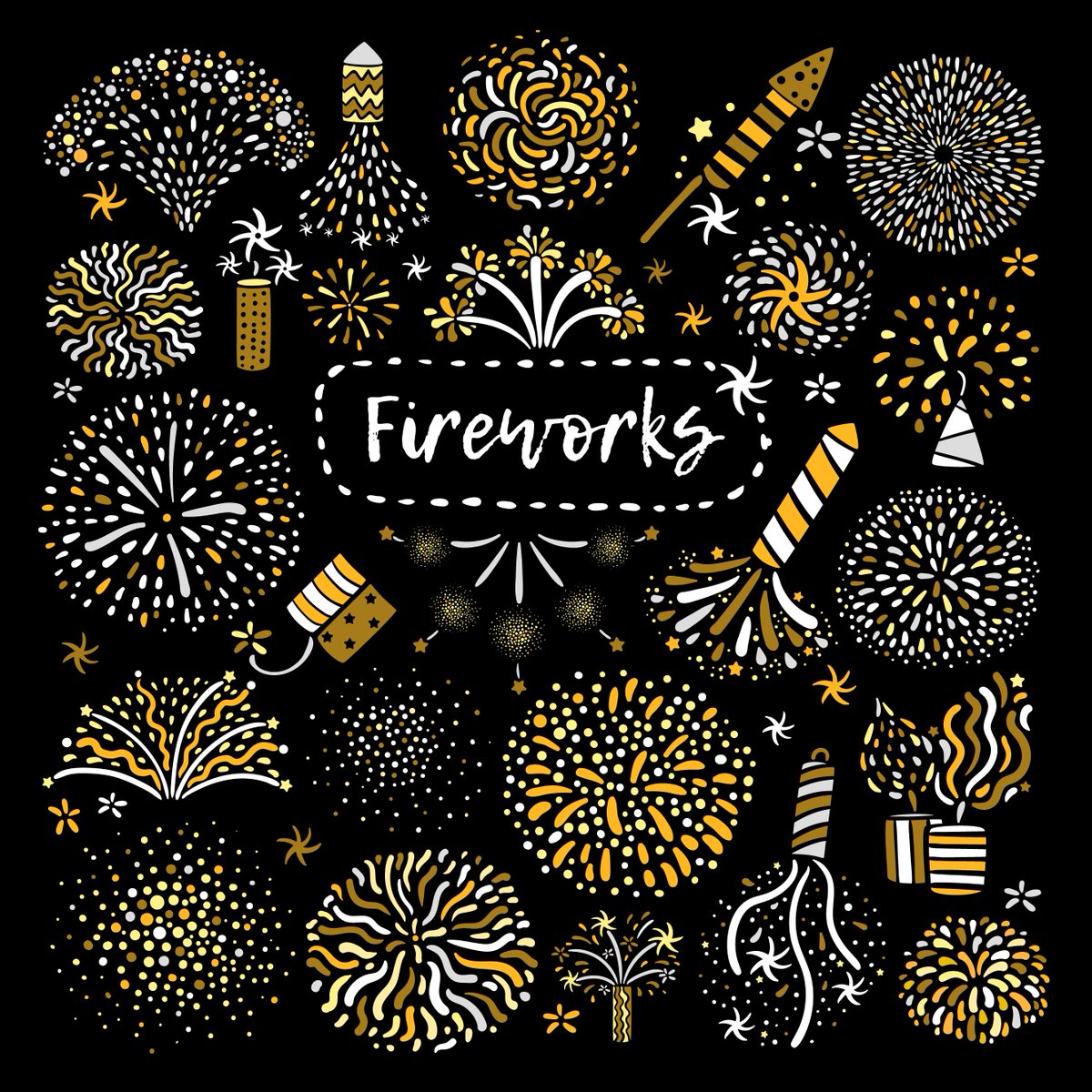 VectorState's tweet image. Light up your Monday with our themed vectors! #BonfireNight #GuyFawkesNight #Stockvectors