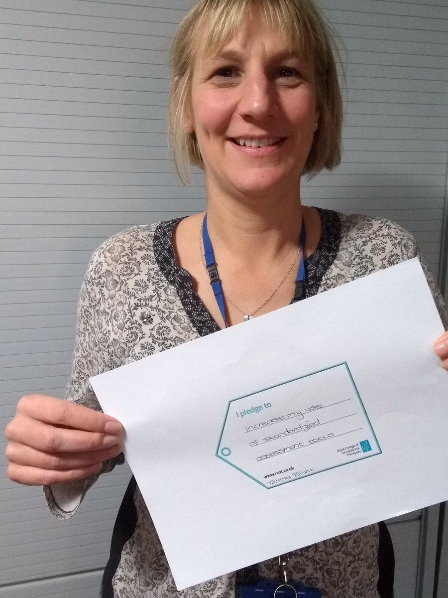 OT WEEK: Loads Of exciting activities planned for OT week. My pledge - ‘Building a future for OT’ #OTWeek2018  #otpledge #mentalhealth #recoverythroughactivity #notjustajob @withoutstigma @OtWoodlands @DoP_SPFT_OT @StRaphaelWard1