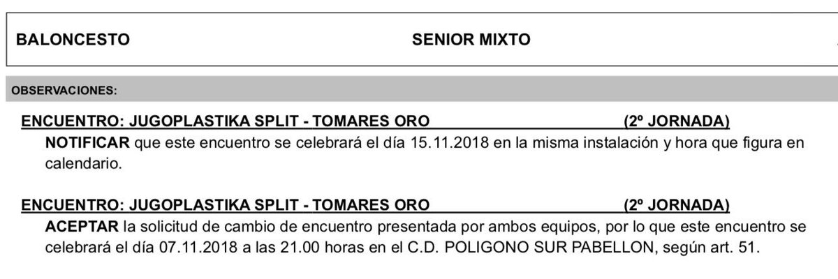 ¿en qué quedamos? En el calendario se ha fijado el dia 15 pero mejor aclararlo <a href="/JugoSplit/">Jugoplastika Split</a> <a href="/IMDSevilla/">IMD Sevilla</a>