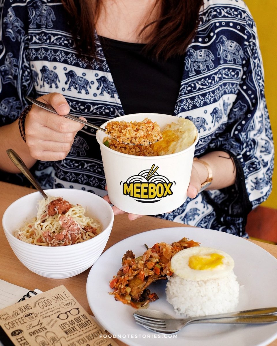 Kuliner Hemat di Bandung! Dibawah 18Ribu bisa makan kenyang di Meebox foodnotestories.com/2018/11/05/kul…