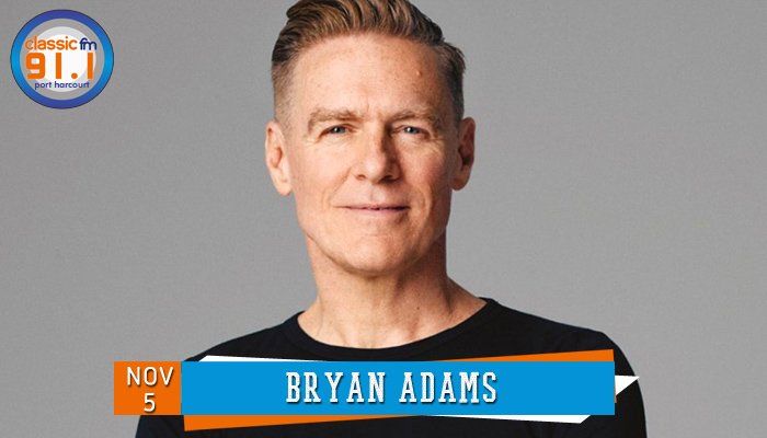 Happy birthday to Rock Singer, Bryan Adams. 