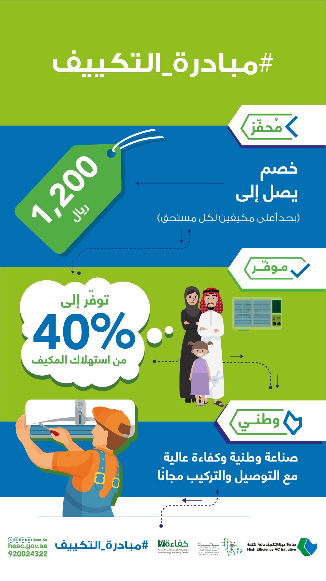 Shaker_Group on Twitter "RT Heac_Sa اعرف مزايا مبادرة_التكييف وكن