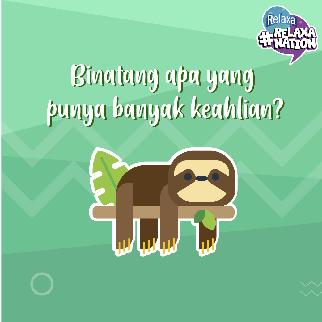 RelaxaID's tweet photo. Kalo lo pecinta binatang, mestinya gak kesulitan buat jawab tebakan ini. #RelaxaNation https://t.co/9HiIEg6P3D