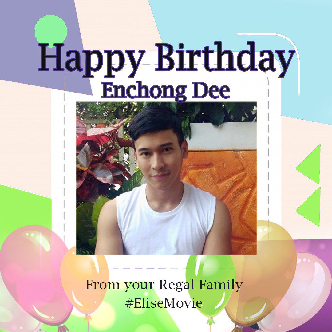 RegalFilms's tweet photo. Happy Birthday from your Regal Family!🎈 @enchongdee777 https://t.co/33aMtmOxbn