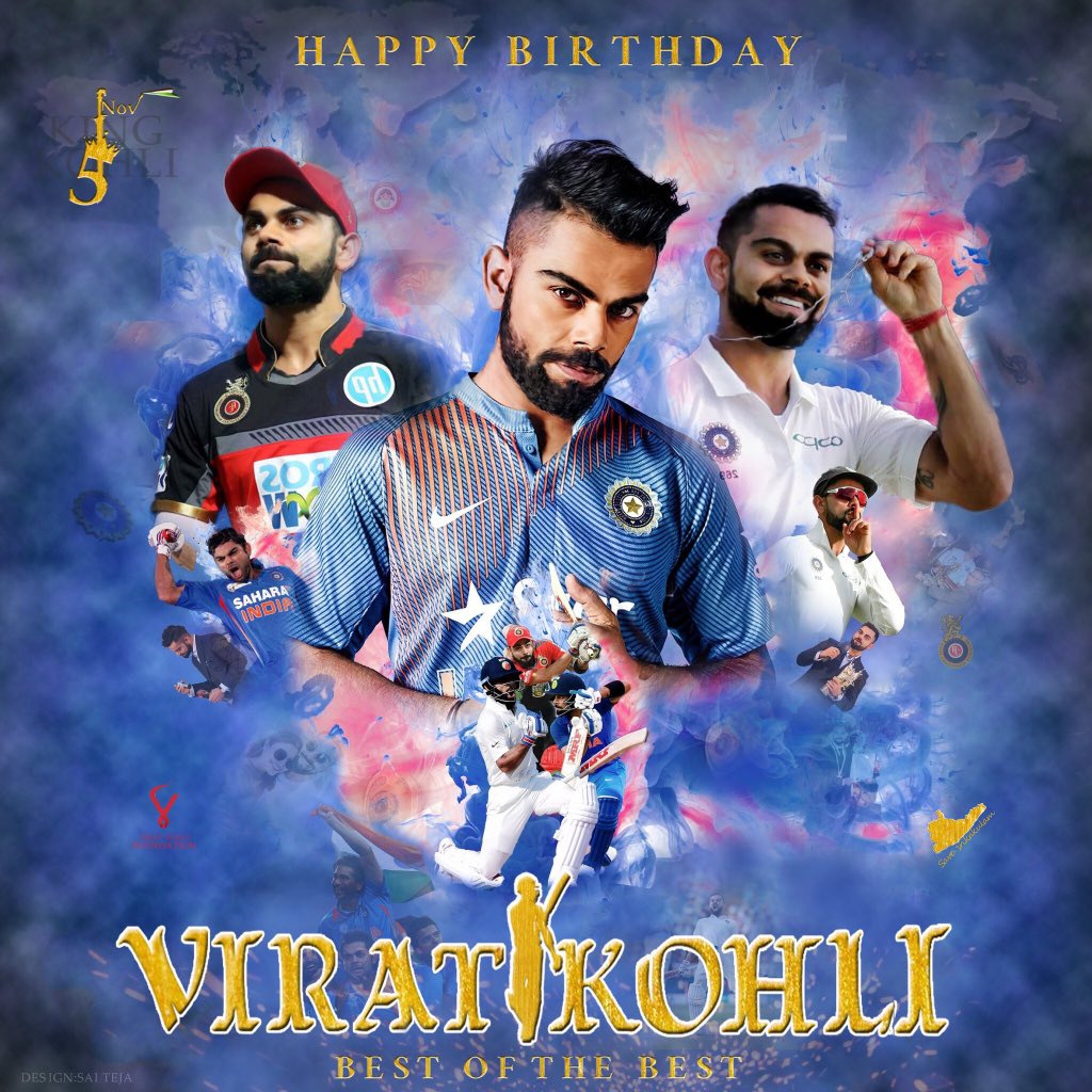 Happy birthday virat kohli   