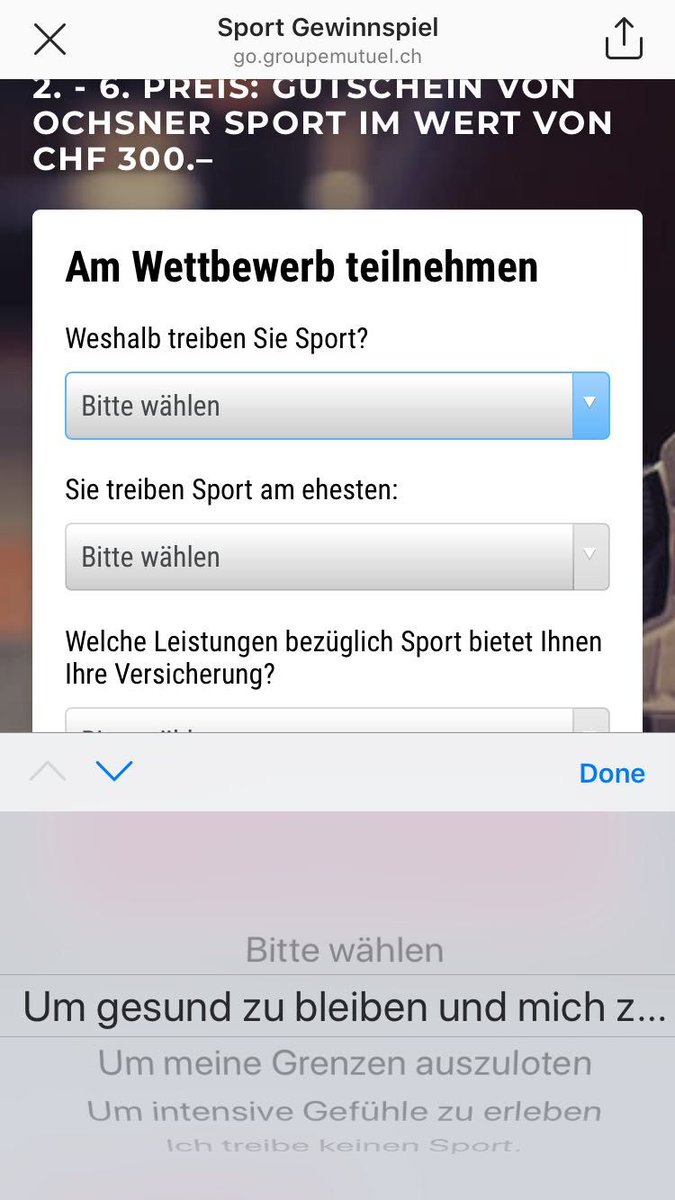 theErgozilla's tweet photo. Ich treibe Sport um fit und stark zu bleiben - es braucht viel Kraft, um so viel Kompliziertes zu bekämpfen... aber ihr macht es euren Kunden gar nicht so einfach, diese Frage zu beantworten @Groupe_Mutuel #CallErgozilla #MobileUI #Usability #UX https://t.co/qGpXctJto1