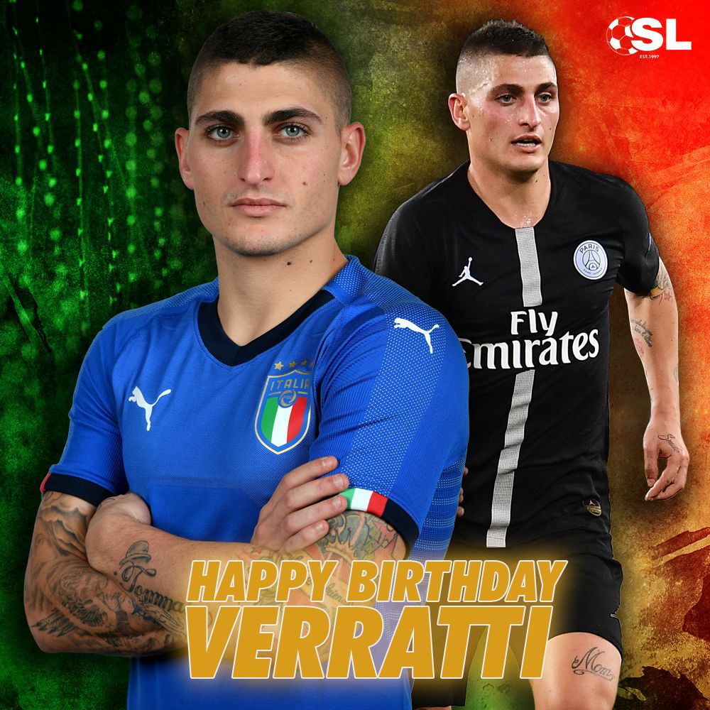  | Happy Birthday to Paris Saint-Germain midfielder, Marco Verratti 