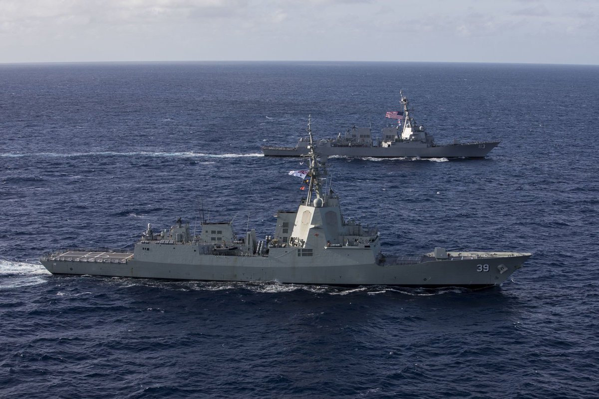 岡部いさく オーストラリア海軍のイージス駆逐艦ホバートがアメリカ海軍の駆逐艦ジョン フィン と ハワイ近海で初のcecによるデータ連携テスト オーストラリア国防省が5日に発表 アメリカと外国艦によるcecテストはこれが初めて 先日のジョン フィン 岡部いさく オーストラリア海軍のイージス駆逐艦ホバートがアメリカ海軍の駆逐艦ジョン フィン と ハワイ近海で初のcecによるデータ連携テスト オーストラリア国防省が5日に発表 アメリカと外国艦によるcecテストはこれが初めて 先日のジョン フィン