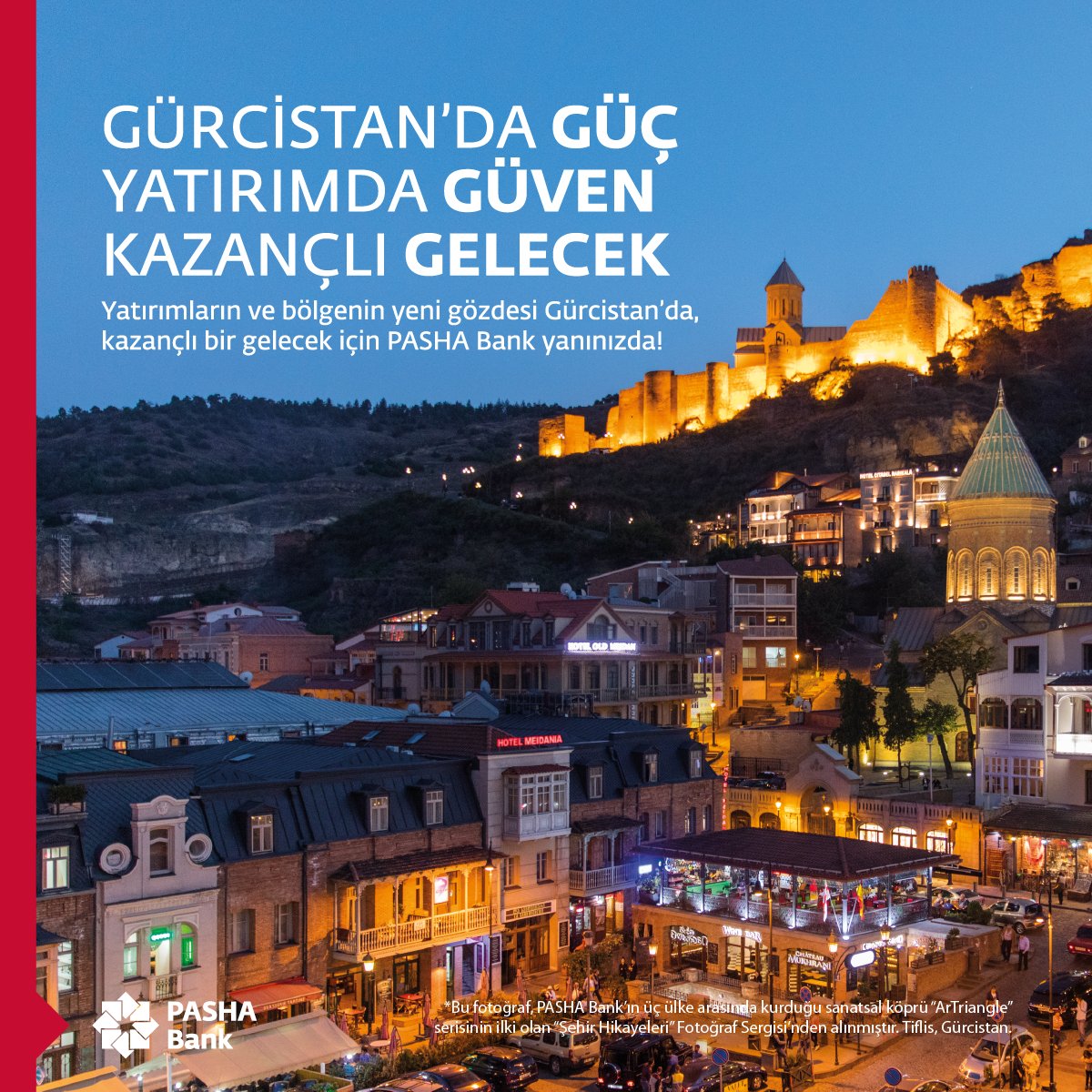 PASHABankTR's tweet photo. Gürcistan’daki yatırımlarınıza değer katmak için #bizvarız. 
#PASHABank #PASHABankTürkiye #PASHABankTR #KurumsalveTicariBankacılık #Türkiye #Azerbaycan #Gürcistan #GüçGüvenGelecek #bizvarız #MustafaSeven #ArTriangle https://t.co/ItdD0E8l4J