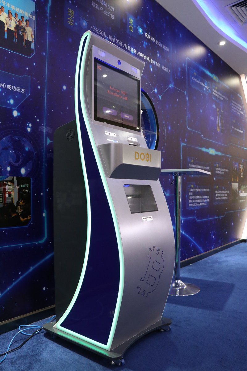 AtmDobi's tweet image. #buybitcoinwithcash check the design in this verison of bitcoin ATM.   Cold Rolled Steel and plastics spraying craft #hardware