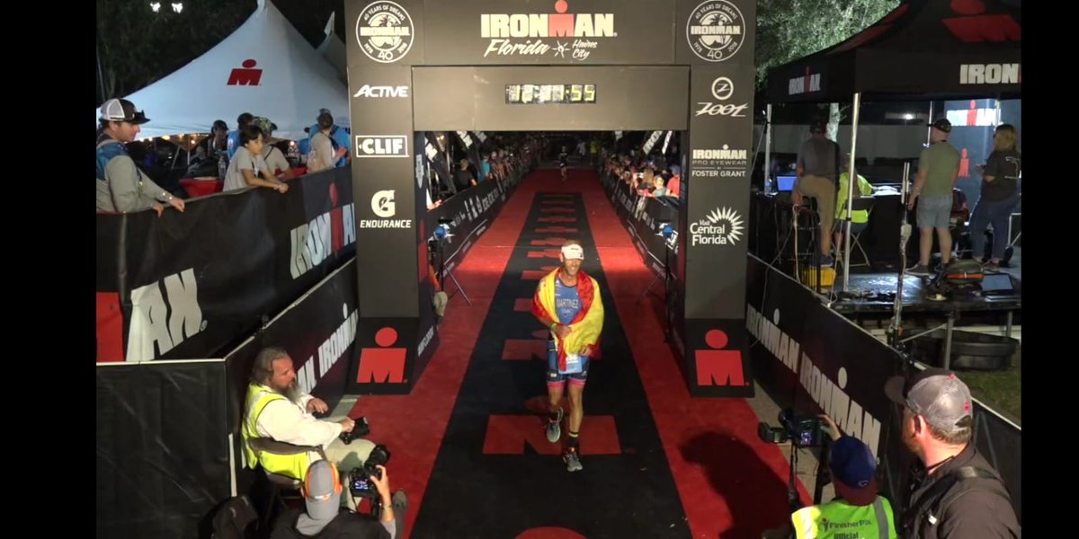 cnsmaster's tweet photo. Nuestro Mister, J.A. Morilla completa su exitosa participación en el IRONMAN de Florida. Bravo Mori!! https://t.co/gOtgcTF4yx