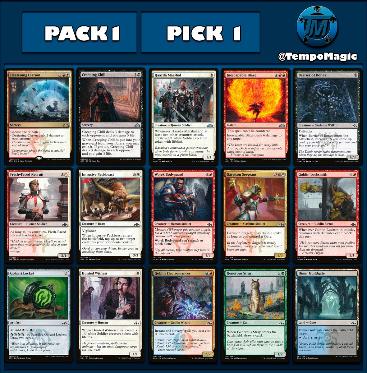 TempoMagic's tweet image. Empezamos la semana con una costumbre para los lunes de aquí en adelante, ¿Que os parece?
#MTGarena #Pack1Pick1