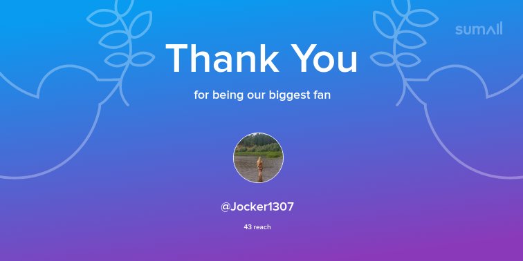 DadsTechHub's tweet image. Our biggest fans this week: @Jocker1307. Thank you! via sumall.com/thankyou?utm_s…