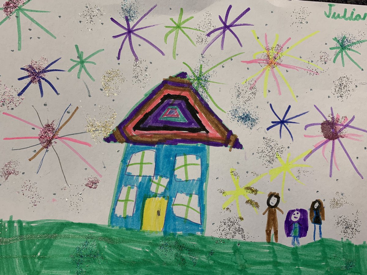 STAClassY6's tweet image. Congratulations to Year 2 on some fabulous firework homework today 👏 #teamstannes #creative #fireworkfun