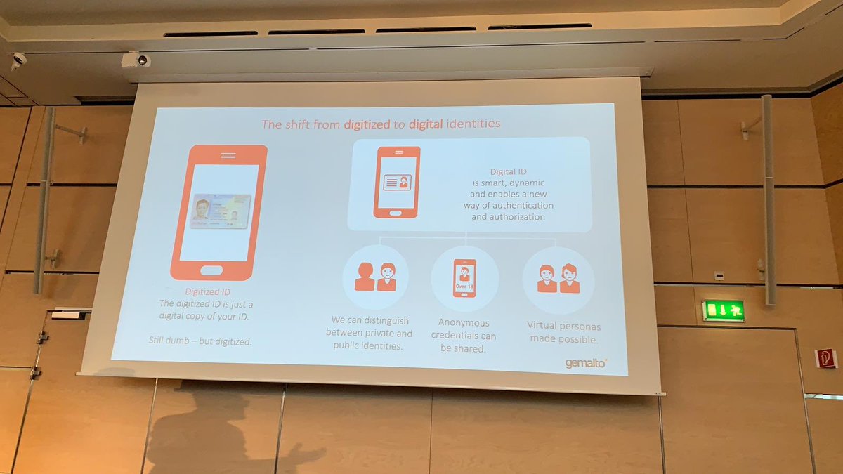 Der Weg von der Digitized zur echten Digital ID für Interaktionen und Geschäftsvorfälle. <a href="/Gemalto/">We've moved!</a> #payment #eID #SPFZH18
