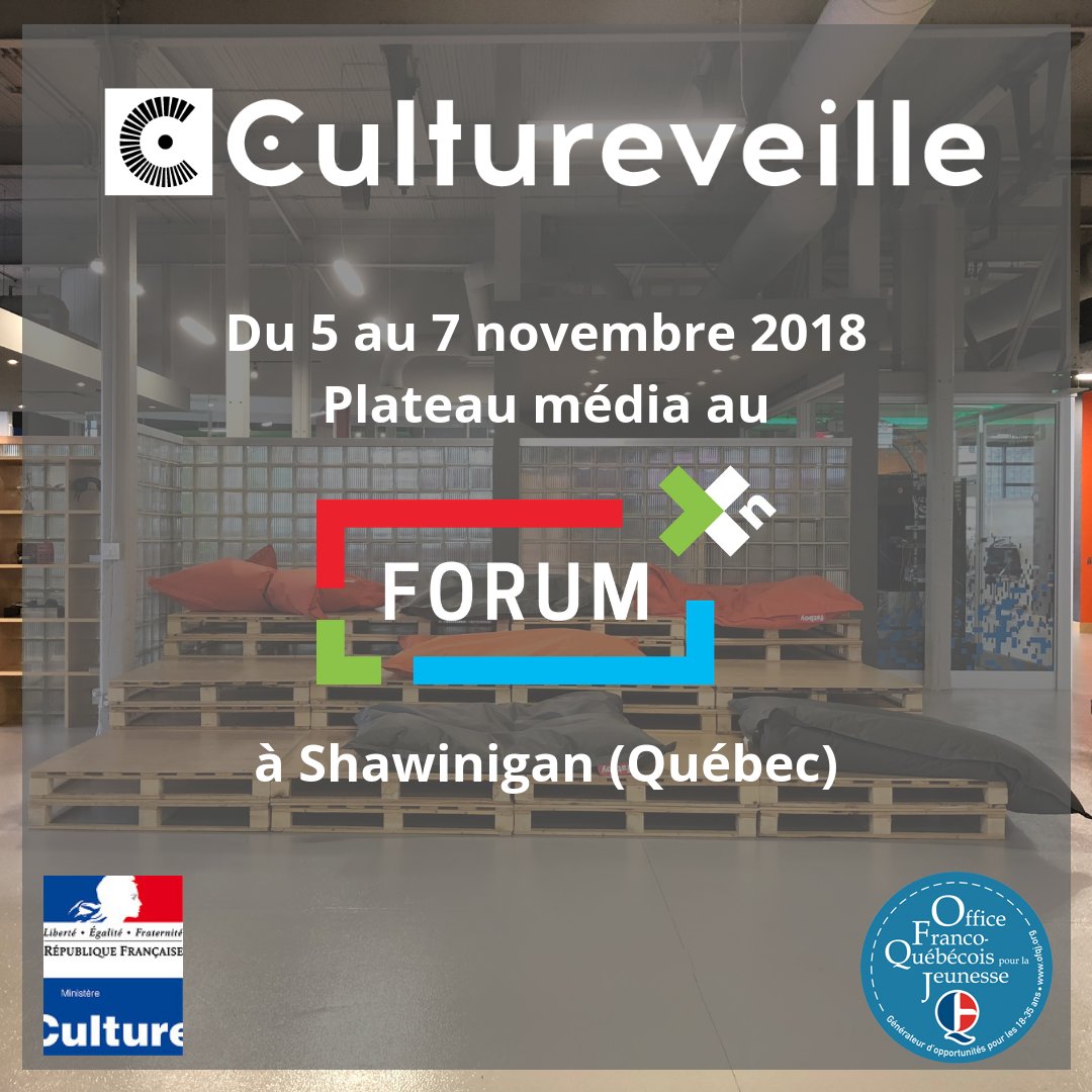 Ministère de la Culture 🇫🇷 (@ministerecc) on Twitter photo Comment les industries culturelles peuvent tirer profit de la mondialisation ?
5-7/11 direction <a href="/villequebec/">Ville de Québec</a> pour comprendre les enjeux.
Suivez le #ForumXn en direct avec #EntreprendreCulture et découvrez sur <a href="/cultureveille/">Cultureveille</a> les 8 entrepreneurs français conviés par <a href="/MinistereCC/">Ministère de la Culture 🇫🇷</a> Comment les industries culturelles peuvent tirer profit de la mondialisation ?
5-7/11 direction <a href="/villequebec/">Ville de Québec</a> pour comprendre les enjeux.
Suivez le #ForumXn en direct avec #EntreprendreCulture et découvrez sur <a href="/cultureveille/">Cultureveille</a> les 8 entrepreneurs français conviés par <a href="/MinistereCC/">Ministère de la Culture 🇫🇷</a>