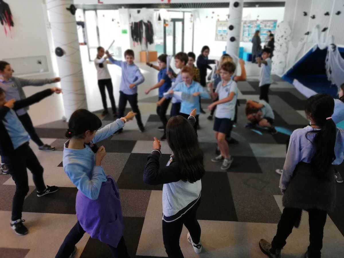 BISTDrama's tweet photo. Year 9 Crusaders vs. Salah U Din, The Horns of Hattin battle reenactment #historydrama #learnthroughperformance #crusades #keystage3history #bist #bistbilisi https://t.co/9eamvQn1Pa