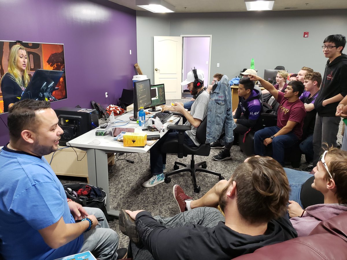 CLAW || Weber State Esports (@clawgaming_wsu) on Twitter photo The #Blizzcon Livestream was such an amazing addition to Extra Life this year. Thanks again to <a href="/TeamTespa/">Tespa</a> and <a href="/Blizzard_Ent/">Blizzard Entertainment</a>! We'll be adding more photos this week about the rest of our Game-A-Thon so keep an eye out! The #Blizzcon Livestream was such an amazing addition to Extra Life this year. Thanks again to <a href="/TeamTespa/">Tespa</a> and <a href="/Blizzard_Ent/">Blizzard Entertainment</a>! We'll be adding more photos this week about the rest of our Game-A-Thon so keep an eye out!