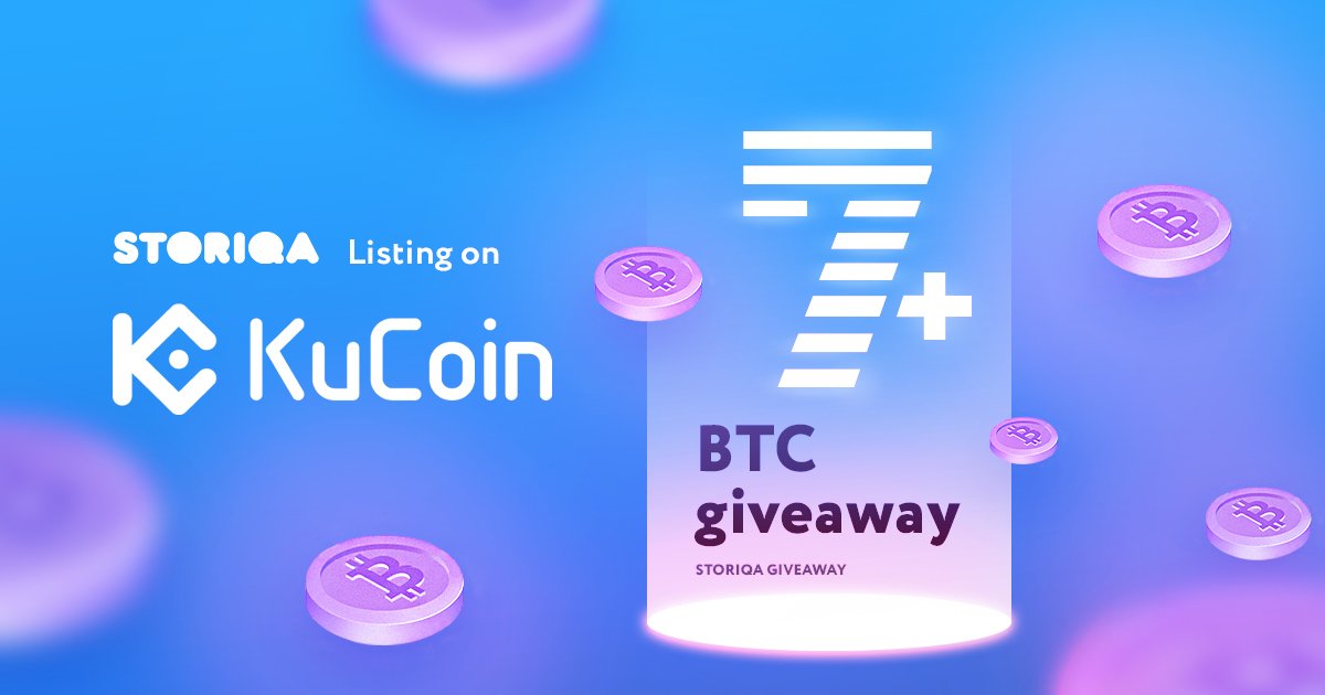 Three… two… one… here it is, the very awesome moment for all #Storiqa lovers! It brings two great events: #STQ listing on KuCoin exchange and the platform pre-launch!

Currently pairs, the listing contest conditions, details of the pre-launch - here: bit.ly/2OsT7o2 👈
