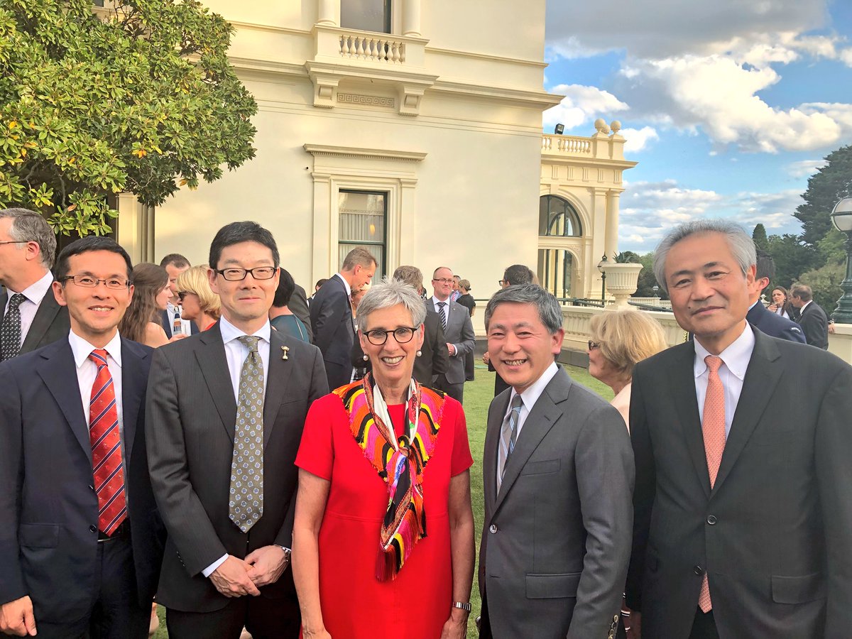 VicGovernor's tweet photo. Celebrating Victoria’s Spring Racing Carnival at the annual Government House Cup Eve Reception https://t.co/ym5TlEaRs5