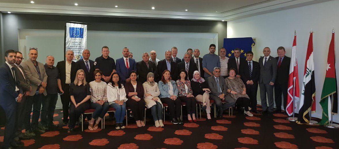 SCJS_UK's tweet photo. @SCJS_UK would like to thank the @EU_Commission funded #project54 experts &amp; delegates who took part in successful regional workshops last week in Beirut. For more information visit https://t.co/XqTZ9VTczH #CBRN #CapacityBuilding #Iraq #Jordan #Lebanon https://t.co/h4L9YvfAZx
