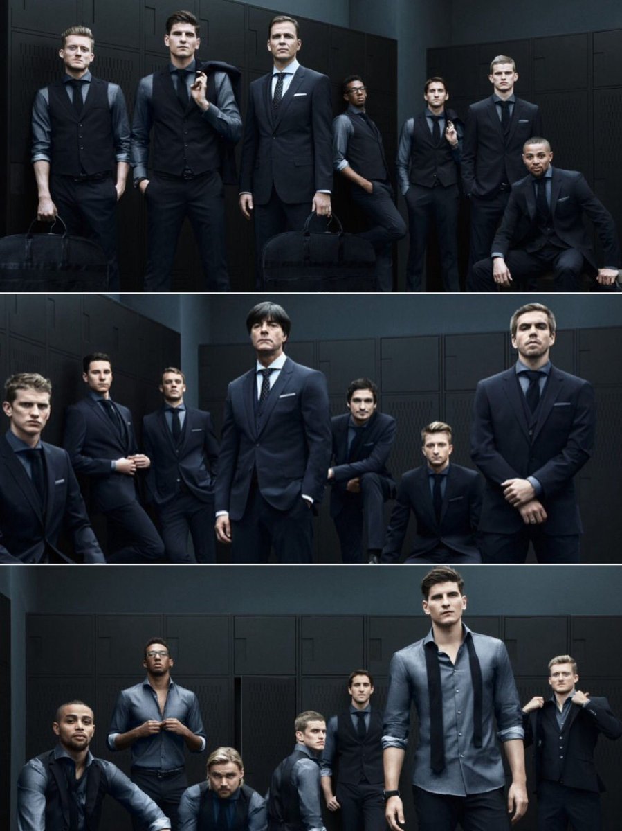 バニコ サッカー選手のスーツ姿は基本的に外れない 特にドイツ代表のスーツ姿は反則レベル