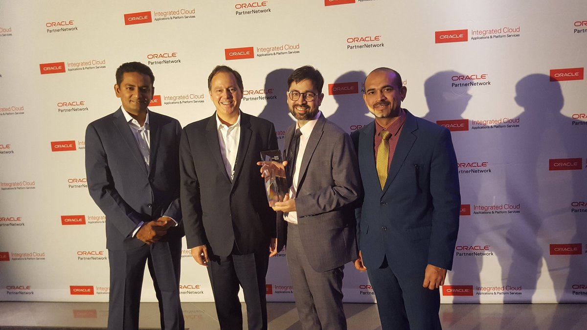 A big congratulations to our #emeapartners @EvosysOracle awarded #Cloud Excellence in Customer Satisfaction #Partner of the Year! #opn #OOW18 @oracleopenworld #OOW18 #opn @oraclepartners @oracleemeaps @fjtorres