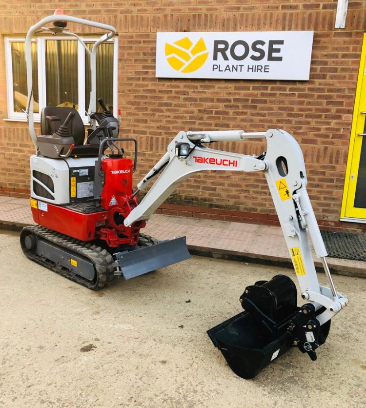 New micro digger arrived today, all ready for self hire. Give us a call for more details! 01733557575 #peterborough #stamforduk