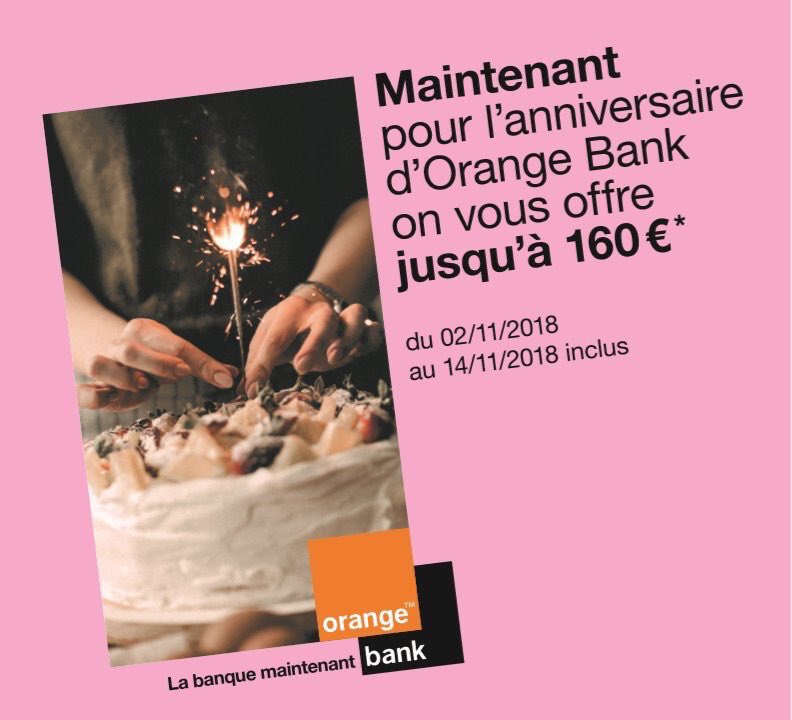 Orange Occitanie A Twitter Joyeux Anniversaire Orangebankfr Du 2 Au 14 Novembre Orangebank Offre Jusqu A 160 Pour Tout Nouveau Client Rdv Dans Vos Boutiques D Orangeoccitanie Decouvrez Tous Les Details Orange Occitanie A Twitter Joyeux Anniversaire Orangebankfr Du 2 Au 14 Novembre Orangebank Offre Jusqu A 160 Pour Tout Nouveau Client Rdv Dans Vos Boutiques D Orangeoccitanie Decouvrez Tous Les Details