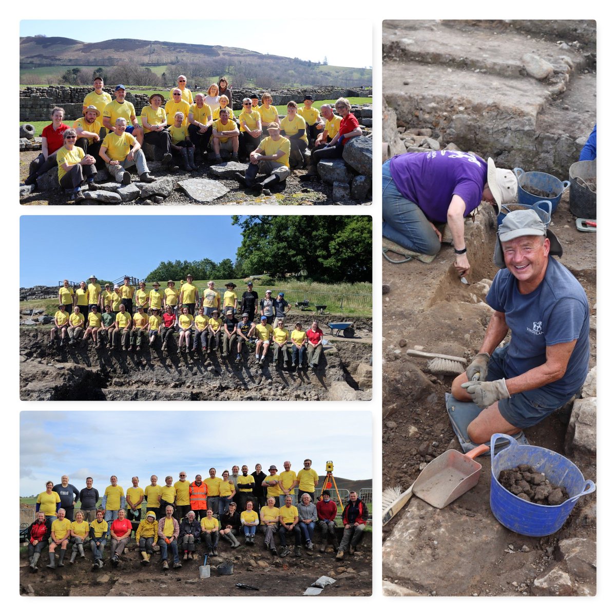 VindolandaTrust's tweet photo. Be part of something amazing in 2019... excavation places are released on the Vindolanda website at 12 noon (GMT) tomorrow. #Vindolanda #Archaeology https://t.co/4ICsMYROQG https://t.co/aoh51PBB9g