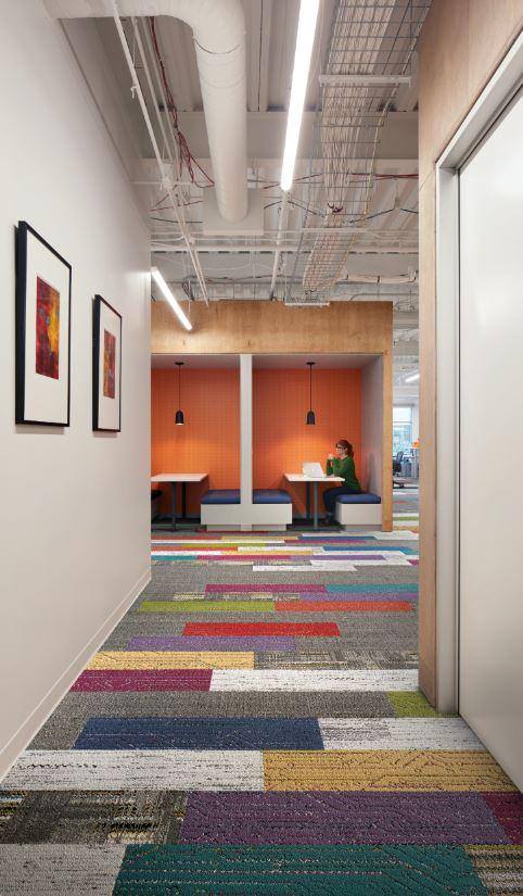 Meet Visual Code™ – The Interface Latest Carpet Collection: goo.gl/qrENby #carpet #flooring #technology #hightech #Commercial <a href="/InterfaceInc/">Interface</a>