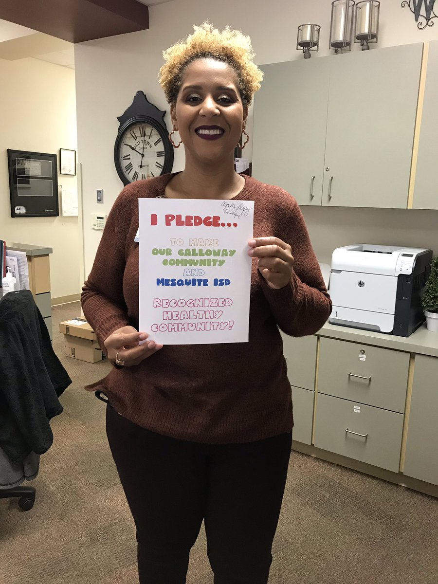 I pledged! <a href="/mesquiteisdtx/">Mesquite ISD</a> #itstimetexas #CommunityChallenge #GallowayGreatness