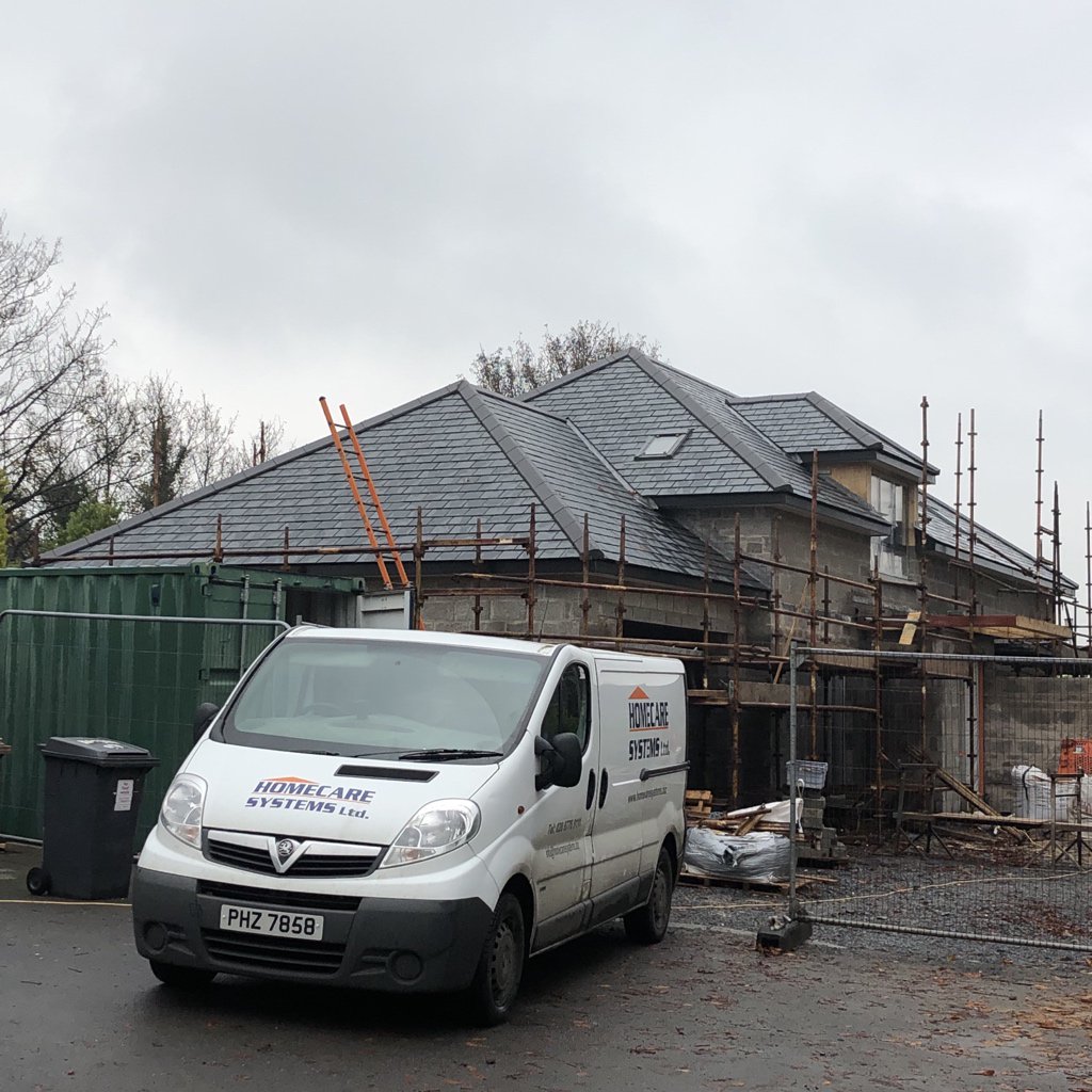 robinhillconstr's tweet photo. Mechanical ventilation and heat recovery installation underway and internal 1st fix progressing at this one off house to Client specification in east Belfast. #buildersview #principalcontractors #charteredbuilder https://t.co/7jSwKIQHZI