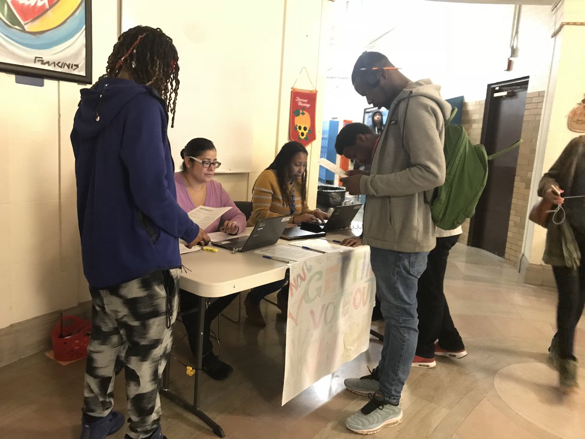 #GetOutTheVote at BDEA! #ElectionDay2018 is TOMORROW! Your vote is your voice!