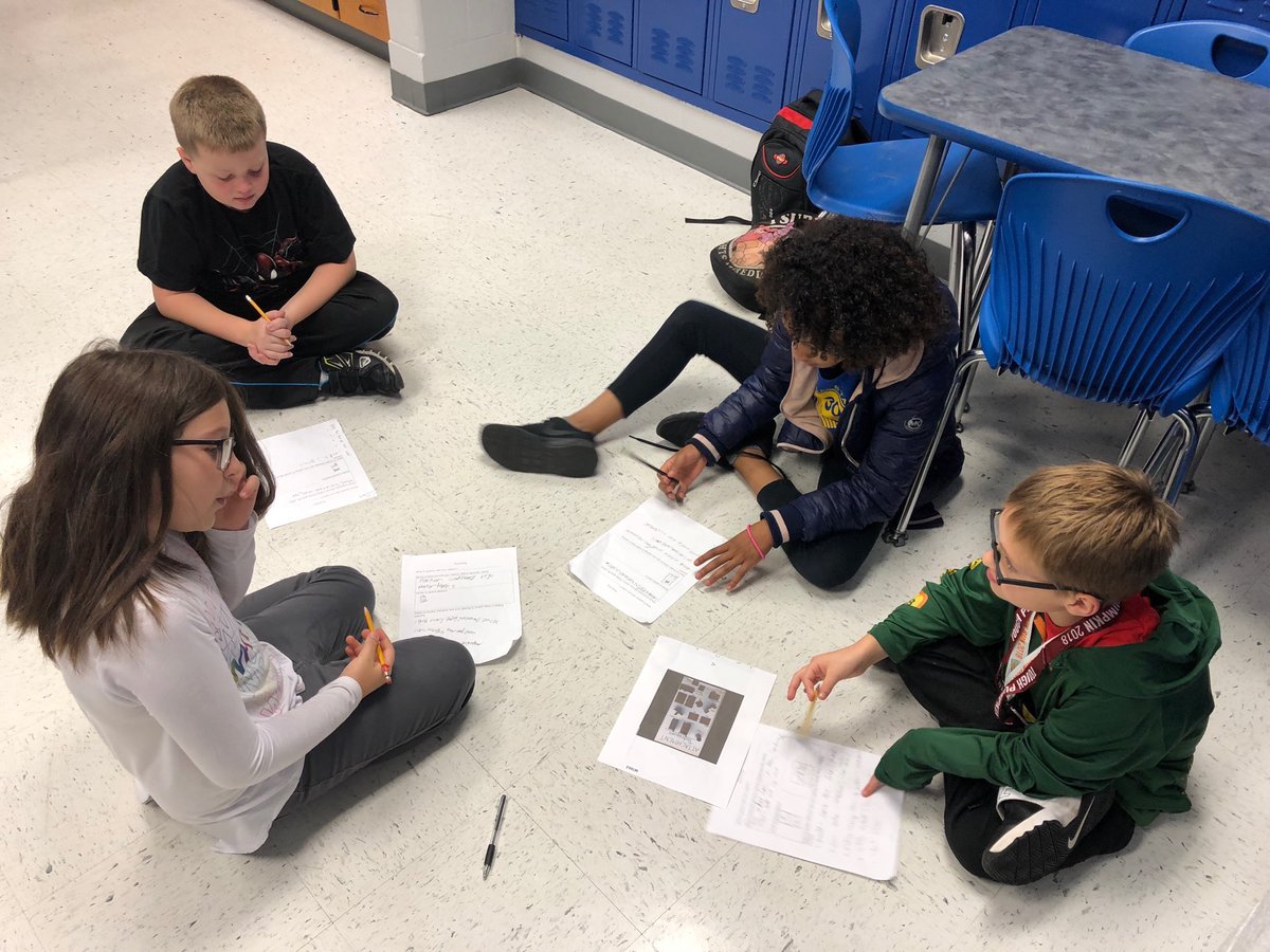 lyles3_lyles's tweet photo. SCS Cardboard Challenge is happening now at WFE #planning #fourthgradeengineers #scschat #SumnerSTEM https://t.co/t6YrWhU9fH