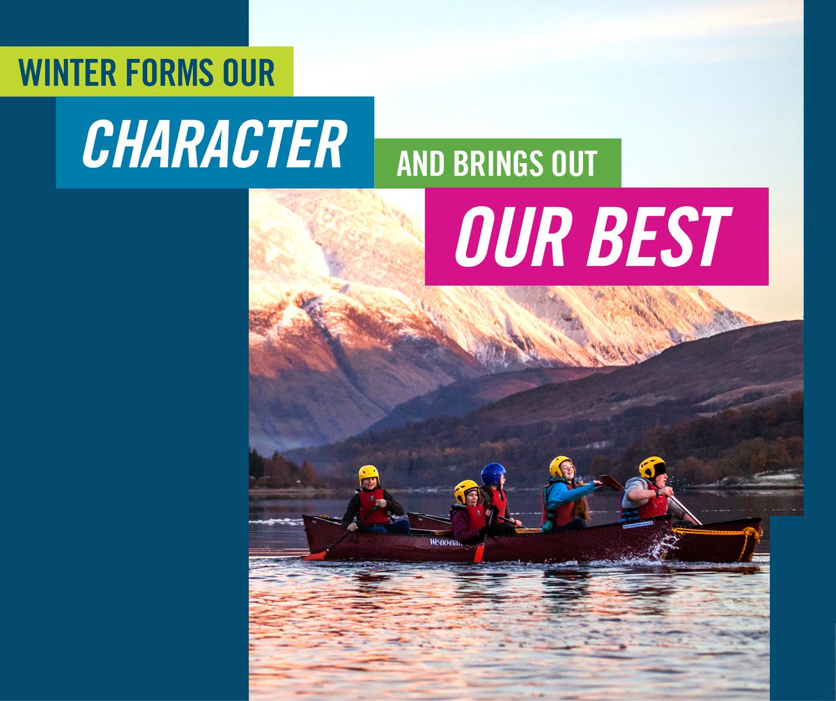 OutwardBoundUK's tweet image. An Outward Bound course during winter has a greater impact on personal development. Imagine pupils who keep trying throughout the whole school year because they've learnt the skills earlier. Retweet if you believe in the power of winter hubs.ly/H0fpCkb0 #winterresidentials