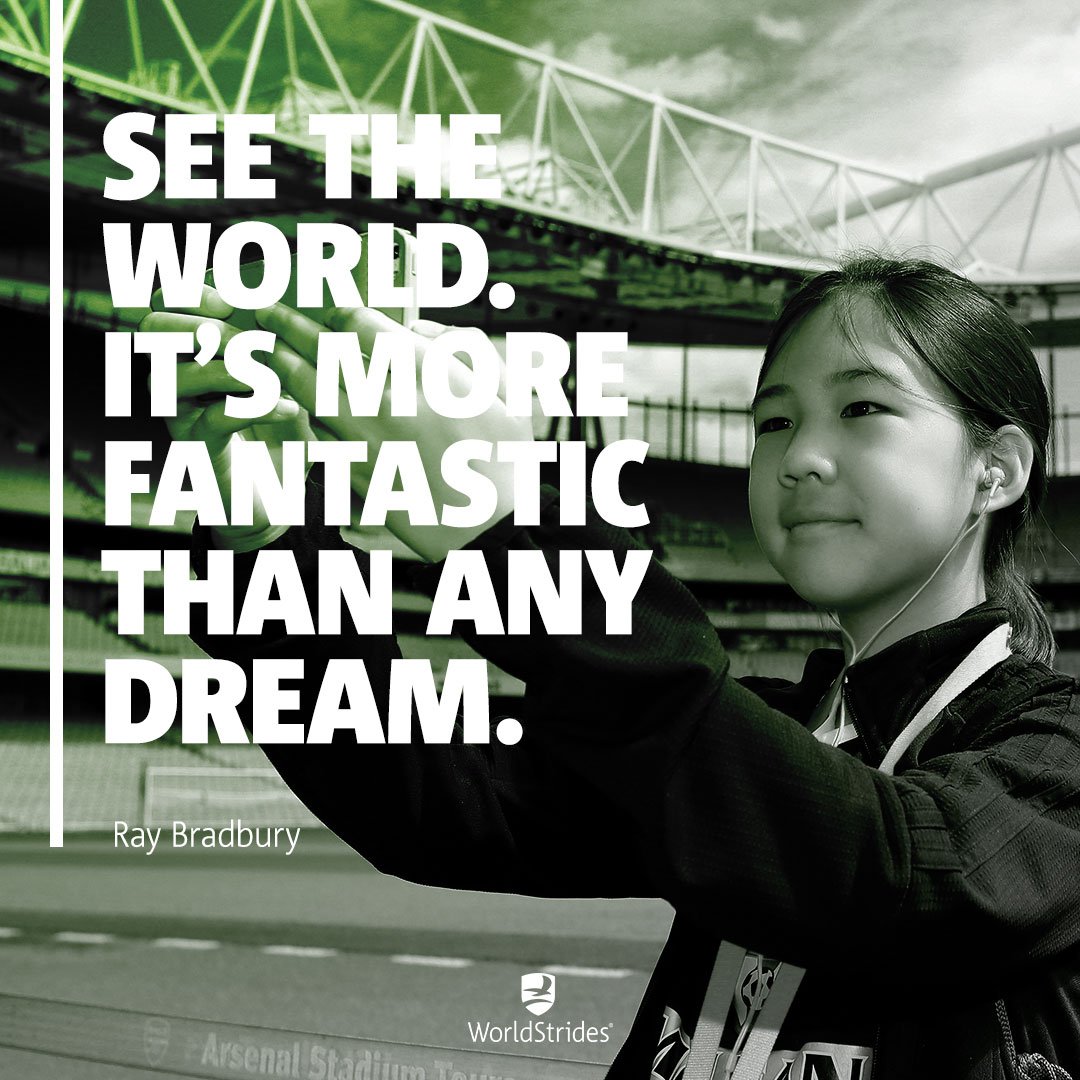 SportsbyWS's tweet photo. Motivational Monday!
#TheWorldAtYourFeet #internationaltravel #traveltheworld #playsports #WSExcel #excel #excelsports #teamtravel #internationalplay https://t.co/q4JnHjxSMQ