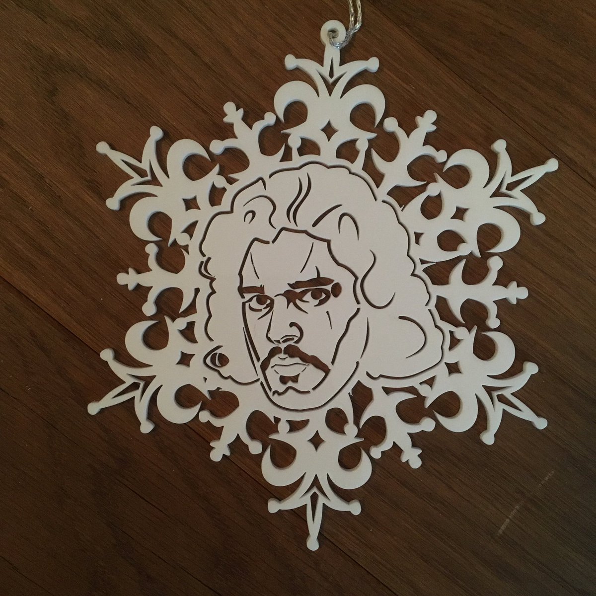 The return of Jon Snow-Flake ❄️ Just in time for the upcoming Christmas Fayres #gameofthrones #jonsnow