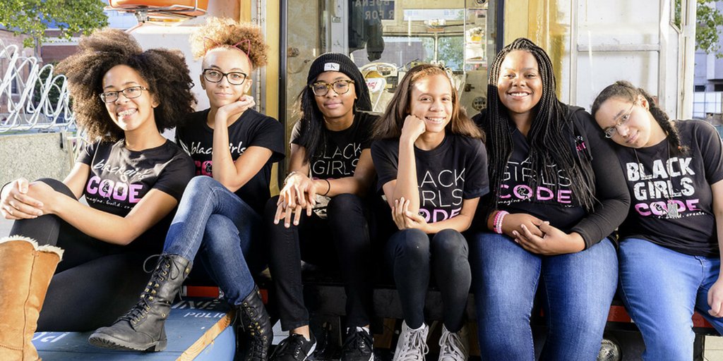 StudentCntrHub's tweet image. Today&apos;s #EdResource: @BlackGirlsCode is empowering young girls of color to become the next generation of innovators in the #STEM field. 👩🏾‍💻🧠✨ Get inspired by their #digitalequity work ➡️ buff.ly/2SAklN3 #blackgirlscode #girlswhocode #digitallearning #equity