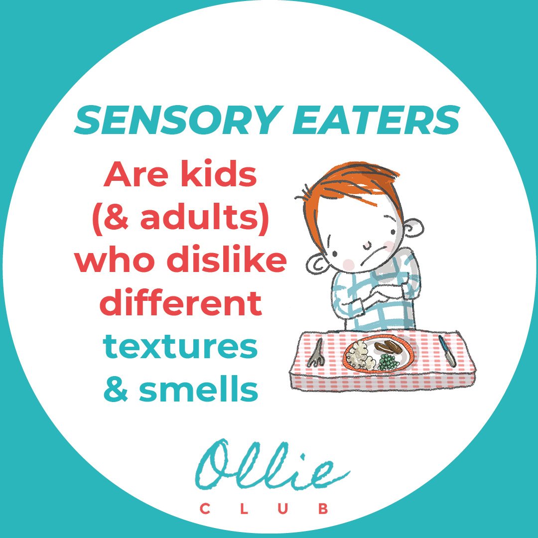 There are 4 kinds of #pickyeaters, including #sensoryeaters, who dislike different textures &amp; smells. For instance, food that is mushy, bitter or stringy, like beans or squash or slimy mangoes. Try very small bits of these foods to make them familiar! #fussyeaters #parentingtips