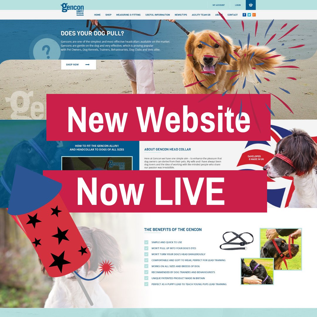 GenconAllin1's tweet photo. We have a Cracking New Website for you to browse this #Fireworksnight
More great Gencon photos, a BIGGER Blog + the same great Gencon #dogheadcollar products.
https://t.co/jBpPJMzDP7
#dogwebsite #dogproducts https://t.co/fZVqB4pdrn