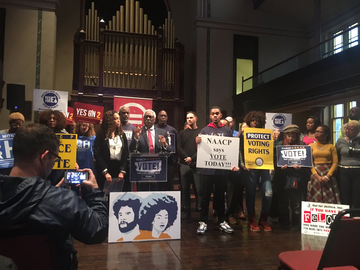 JackieFilson's tweet photo. RIGHT NOW! 🔔We’re live w @FWWMaryland @MayorPugh50 @MarilynMosbyEsq @NAACPMD @AFT_Maryland @BmoreFairElex @CouncilmanBMS @CouncilmanYitzy &amp; many more! Vote YES on all of Maryland’s important ballot initiatives, especially YES FOR E to protect our #water! #GOTV #BMoreYesForE https://t.co/Z4sXcBFnu8