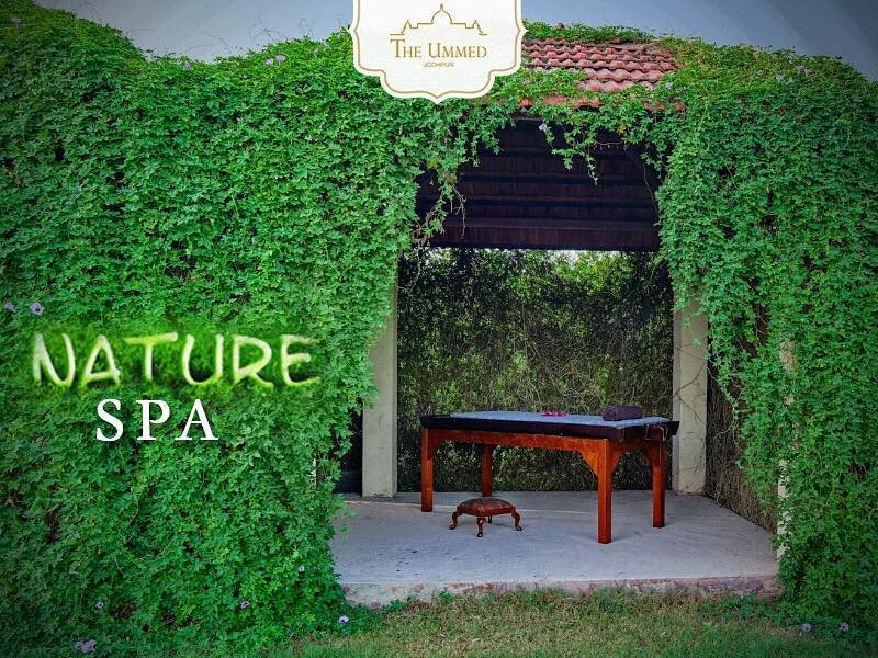 Finding your true self-begins with a calm mind and rested soul. Elevate your holiday experience with a soothing Nature Spa at The Ummed Jodhpur right in the lap of nature!
#TheUmmedJodhpur #NatureSpa #Jodhpur #BlueCity #Spa #Refreshing #Rejuvenation #SpaTime #OutdoorSpa
