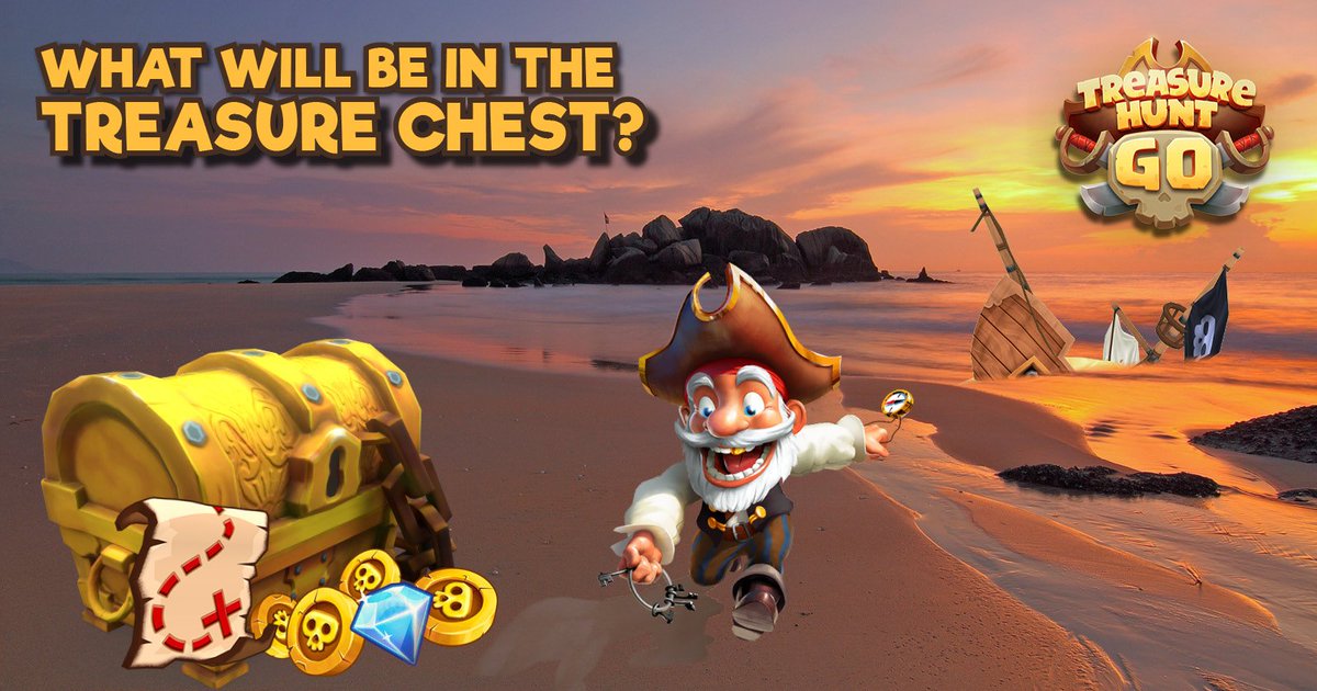TreasureHuntGo's tweet image. You've been playing Treasure Hunt Go for a while now, so you know that the map pieces are the most important treasures you can find. You need all 100 of them to find the legendary chest and claim the #cashprizes, so keep hunting and beat the other pirates to the loot! Good luck!