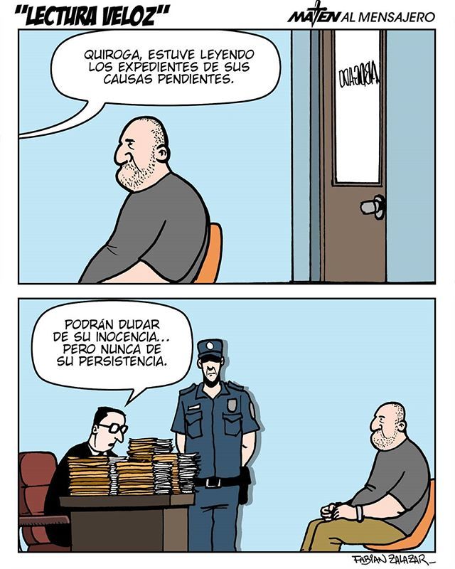 matenlo's tweet photo. #Maten2018 Como cada Lunes llega una nueva tira semanal de "Lectura Veloz" por Fabian Zalazar. @fazalazar ¡y es la tira número 200! https://t.co/ML8jLAckm8 https://t.co/izOkUq0EZ5